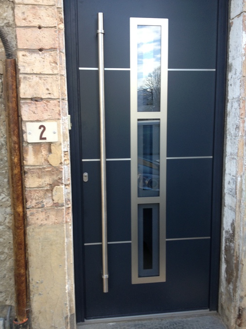 Porte d'entrée aluminium
