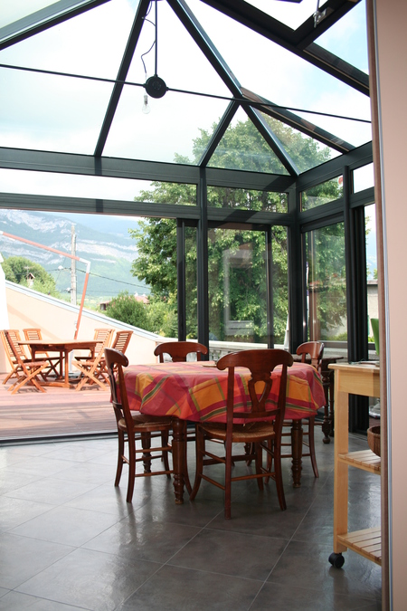 Véranda contemporaine