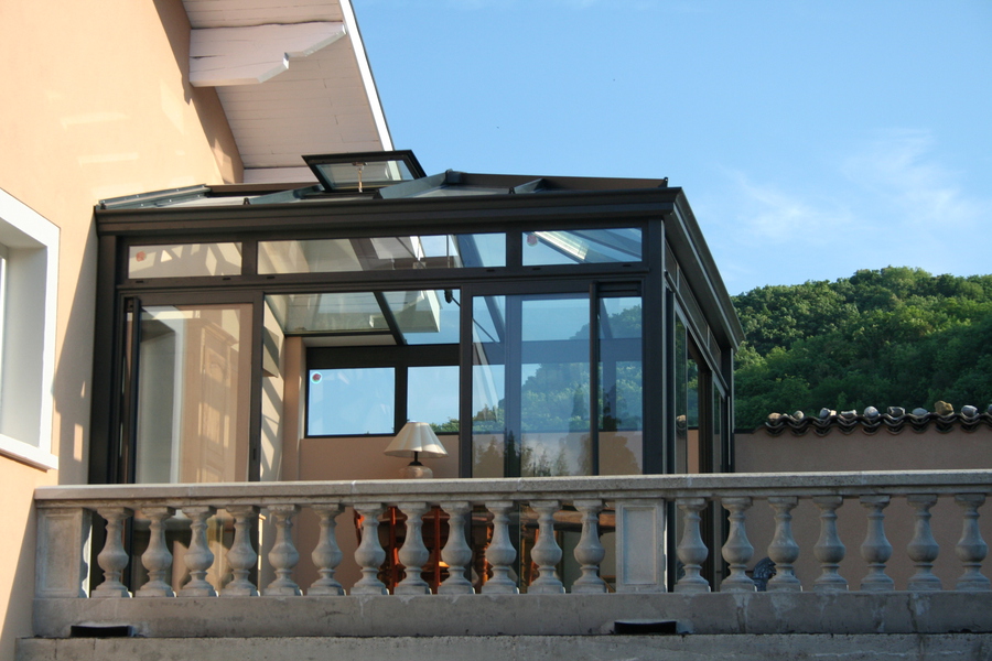 Véranda contemporaine