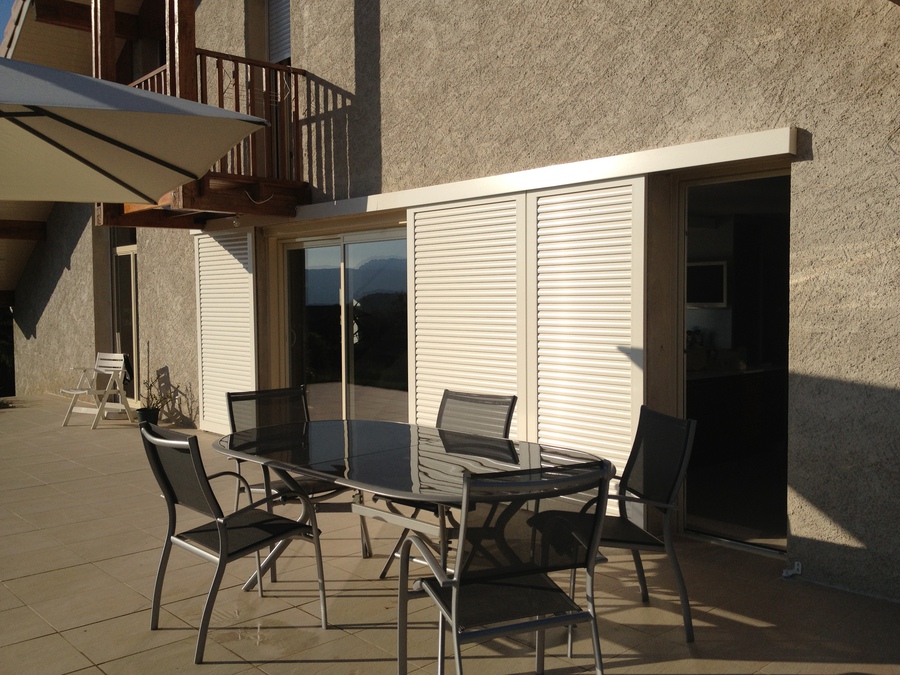 Volets coulissants aluminium