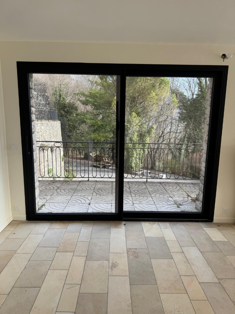 Baie vitrée coulissante