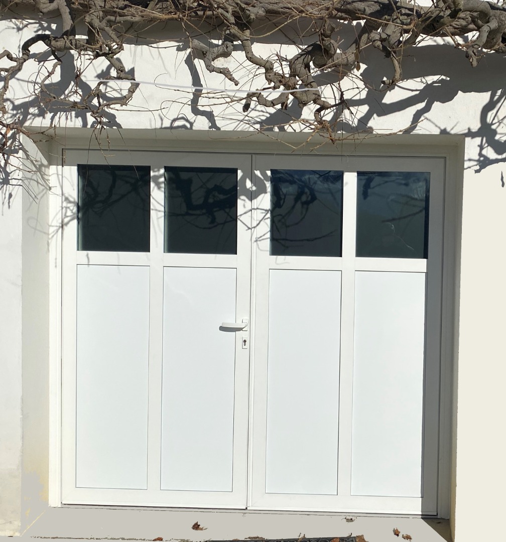 ENSEMBLE PORTE ALUMINIUM
