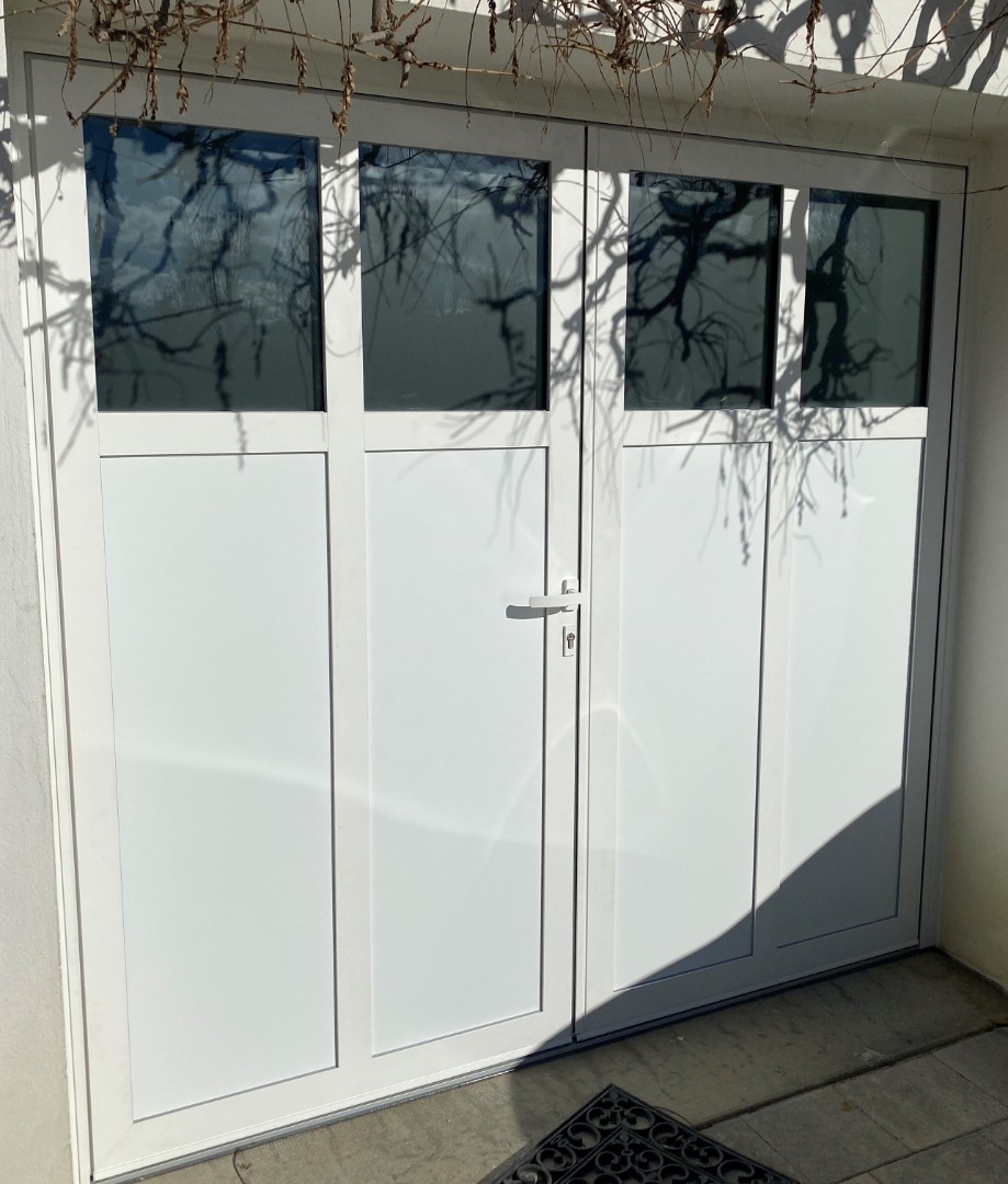 ENSEMBLE PORTE ALUMINIUM