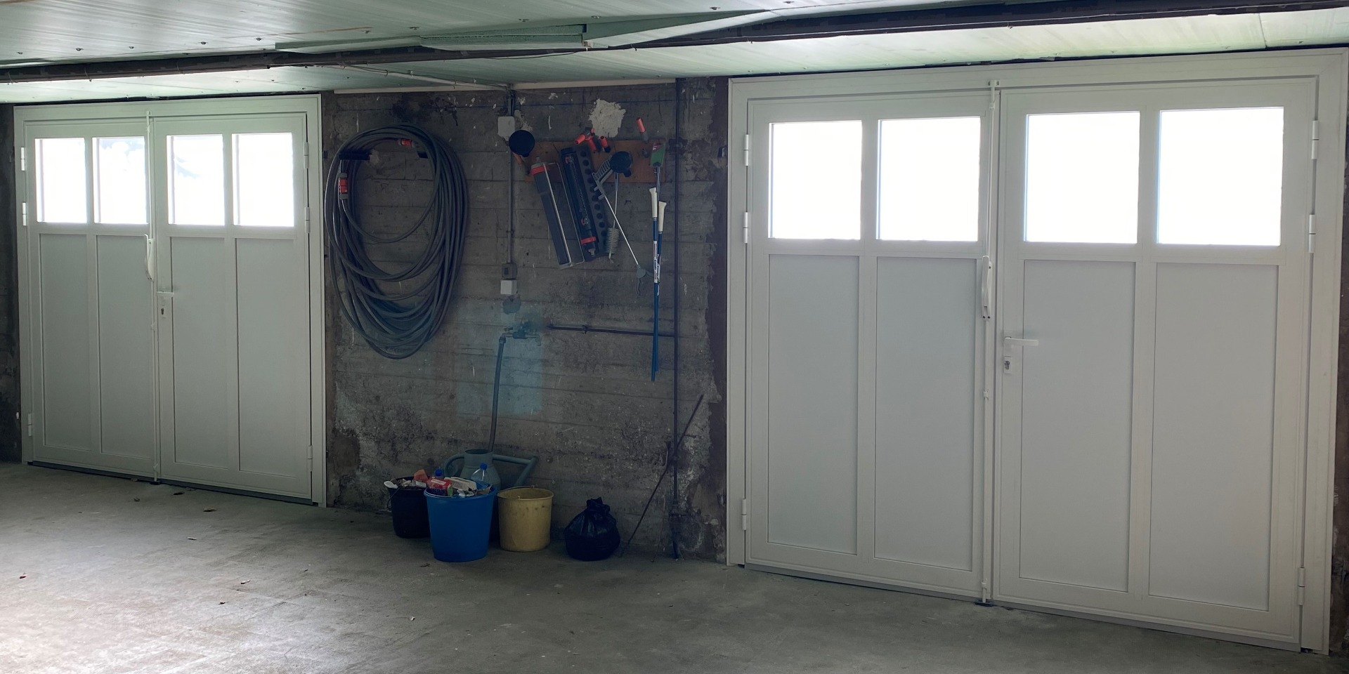 ENSEMBLE PORTE ALUMINIUM