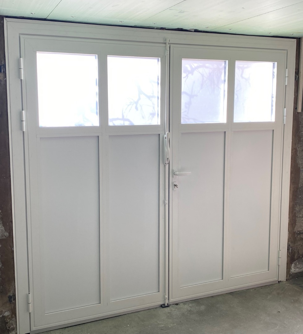ENSEMBLE PORTE ALUMINIUM